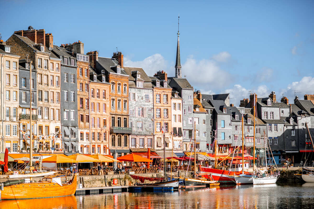 Historic Waterfront In Honfleur, A City In Normandy, Northern France, Northern Europe.jpg