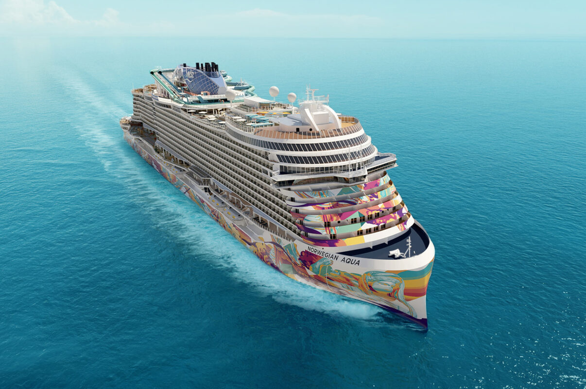 Norwegian Cruise Line picks actor Eric Stonestreet as godfather of the Norwegian Aqua